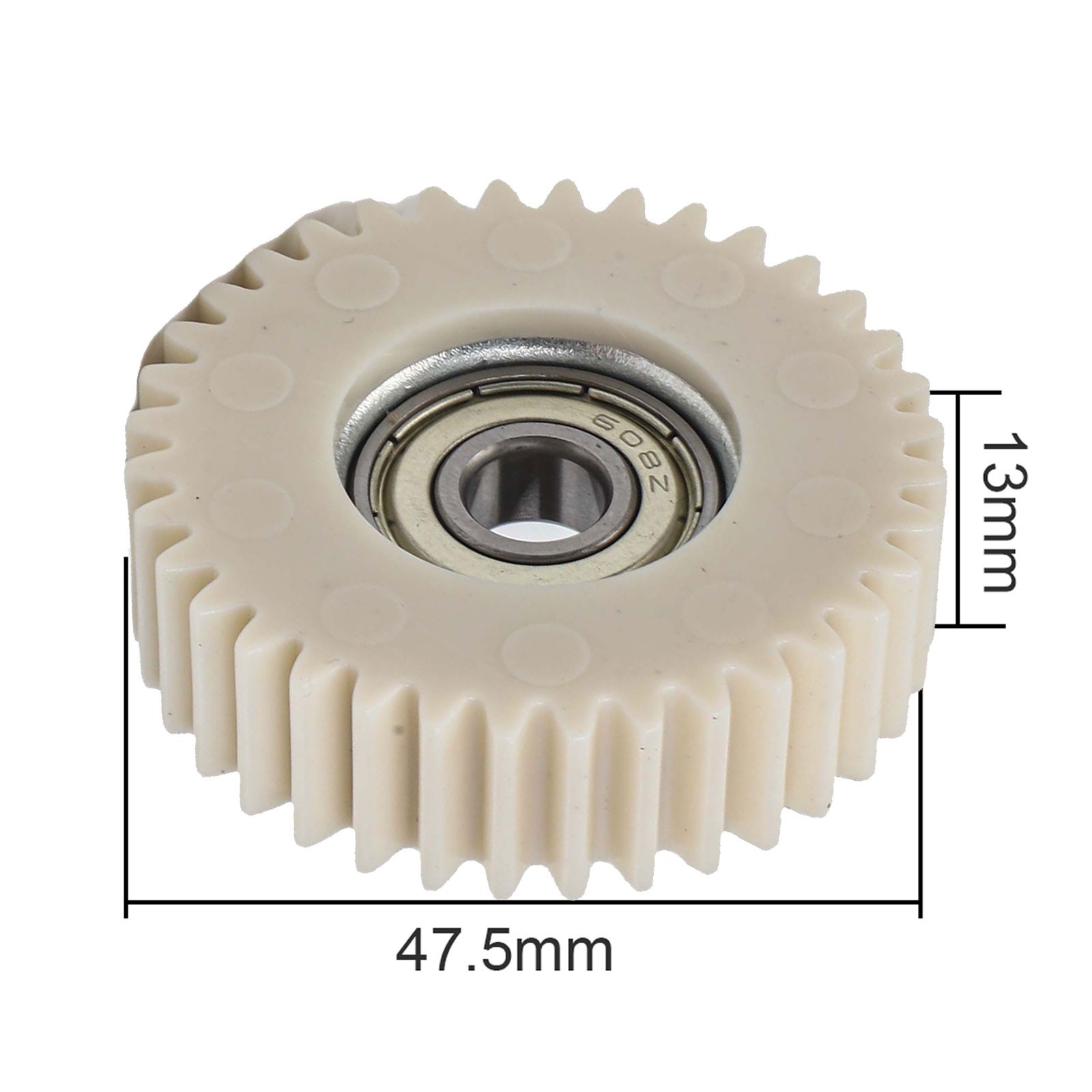 3Pcs 36 Teeth 47.5×13.5mm Electric Bike Motor Nylon Planetary Gears With Bearing
