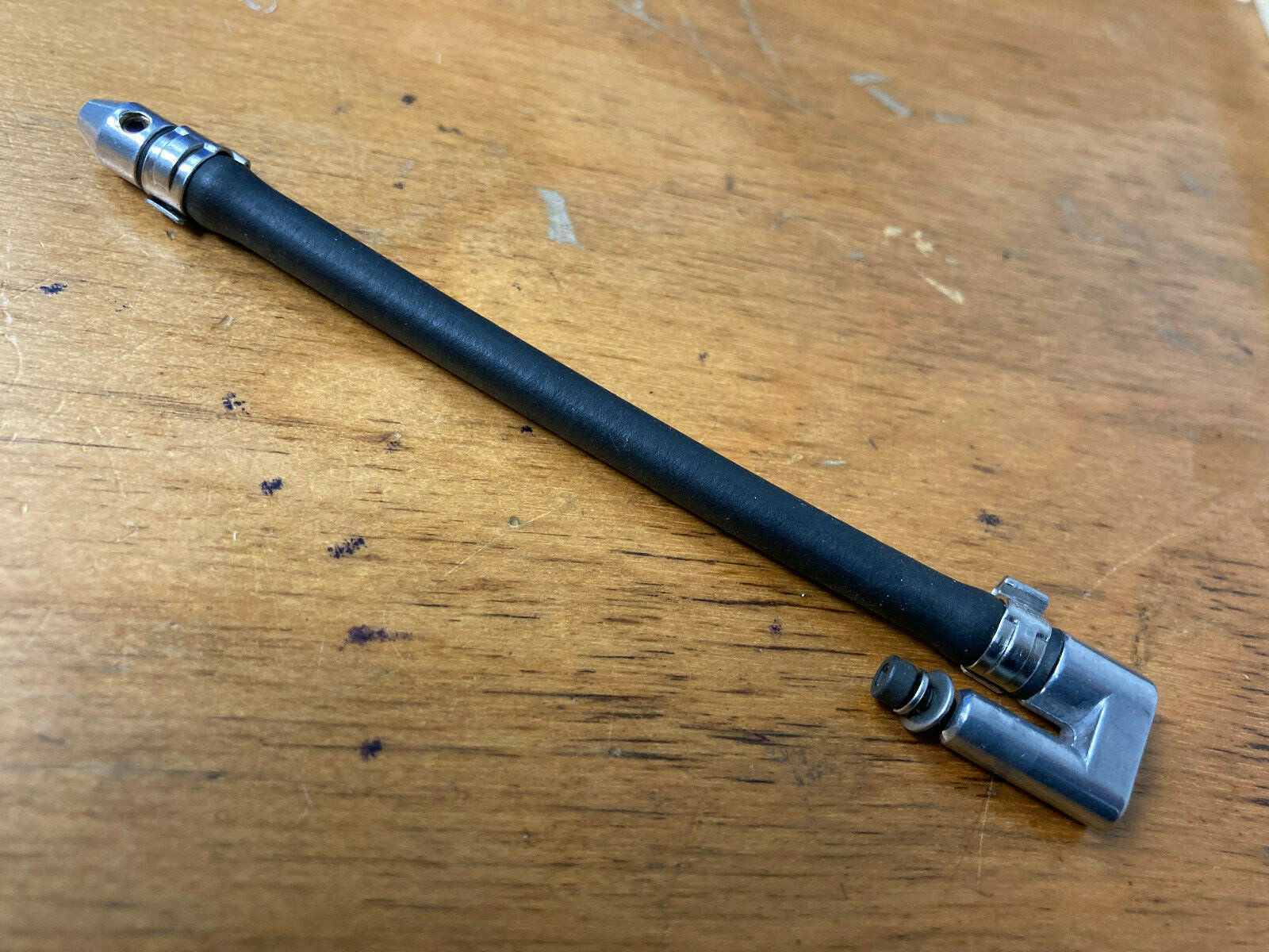 Sram Bassworm classic vintage mountain bike derailleur cable keeps the muck out.