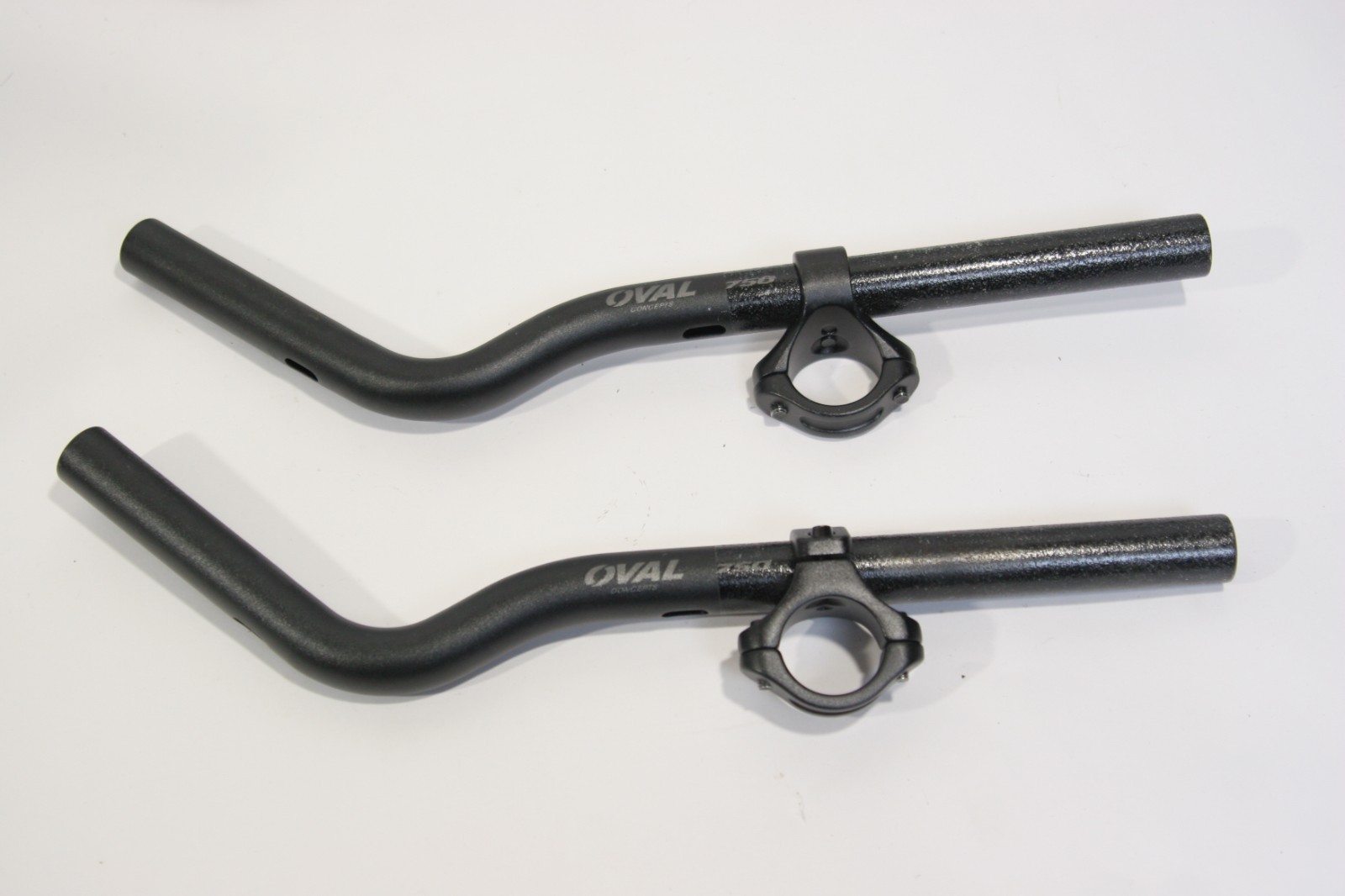 Oval 750 Alloy Bolt On Aero Extensions TT Bend & Bar Mnts No Pads 750Z
