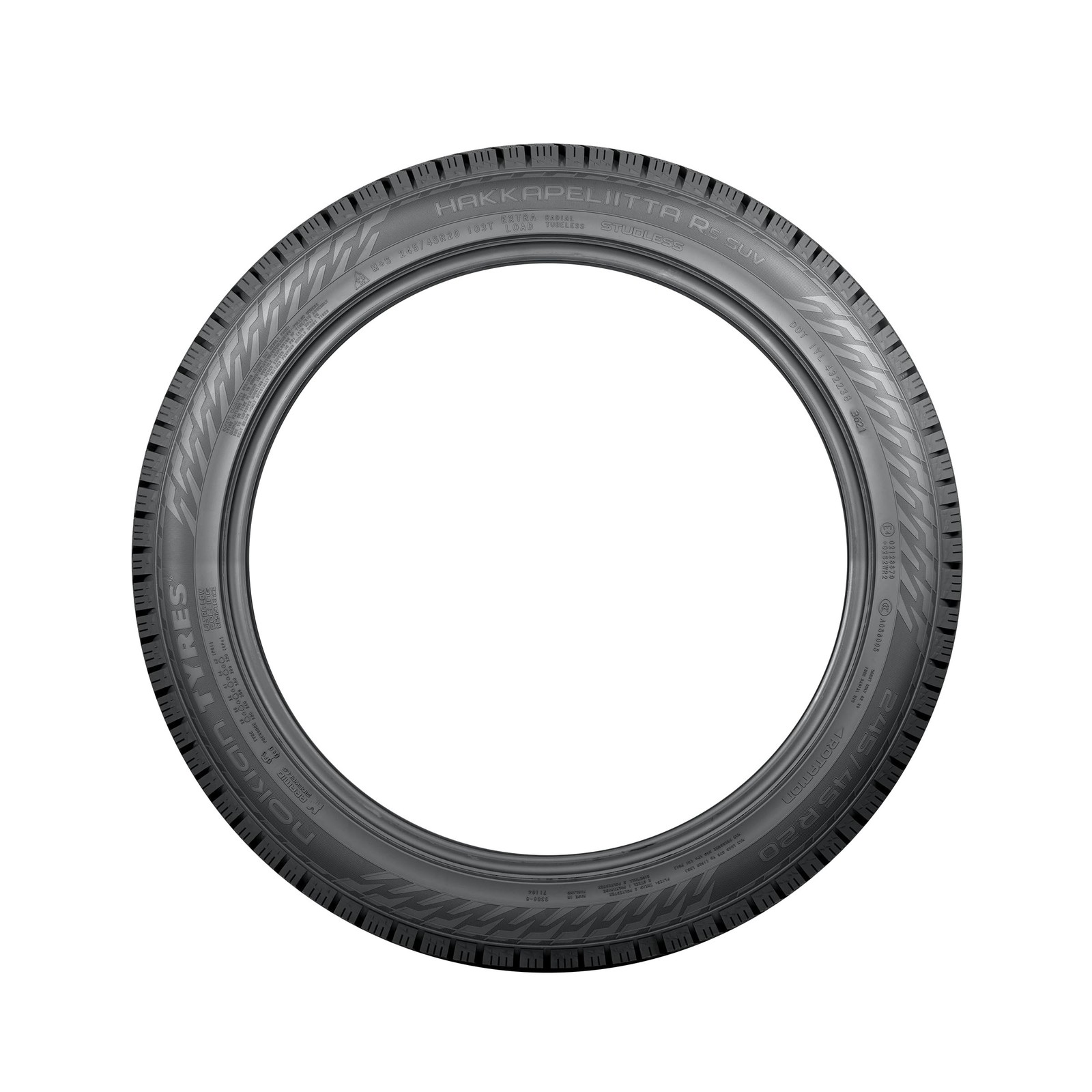 Nokian Tyres Hakkapeliitta R5 SUV 255/45 R 20 105T XL Winter Tire