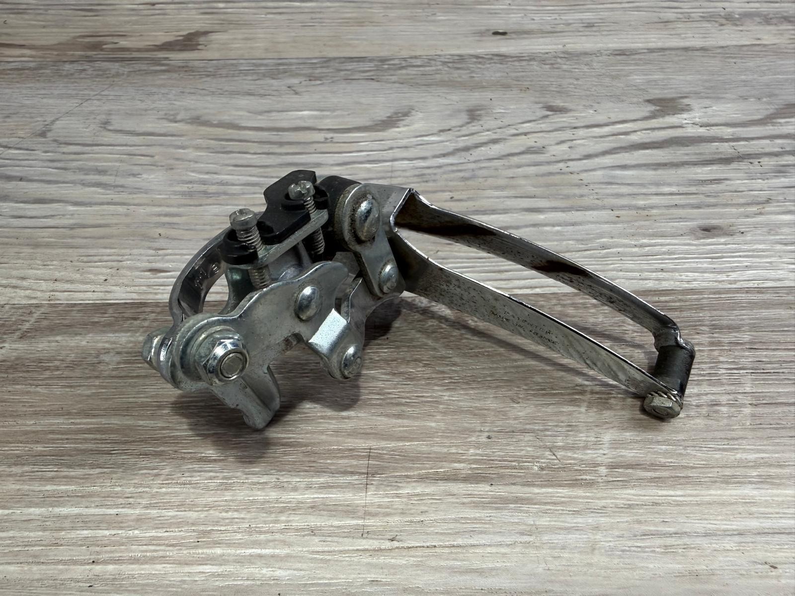 Vintage Sachs Huret Front Derailleur 28.6 mm Clamp Bottom Pull Made in France
