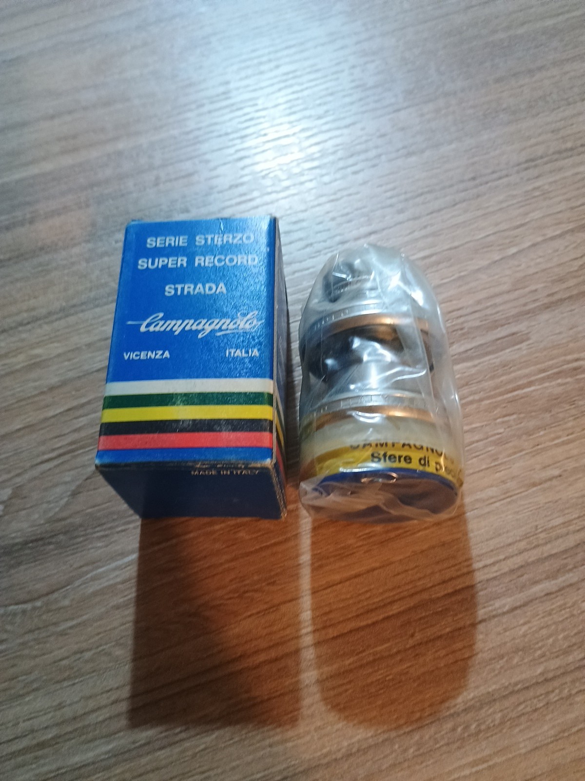 Nos Nib Campagnolo Super Record Headset 1′ Ita Steering Series New 25.4*24F