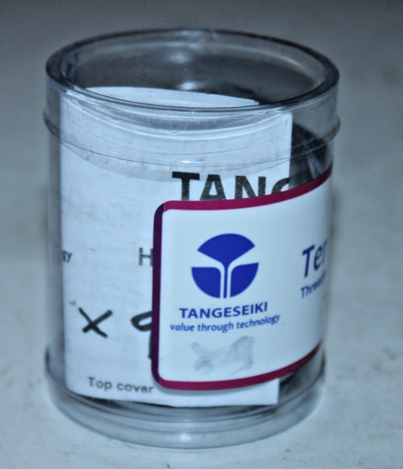 Tange Seiki Terious TGR Headset 1″ Threadless Semi-Intergrated Silver BMX MTB CX