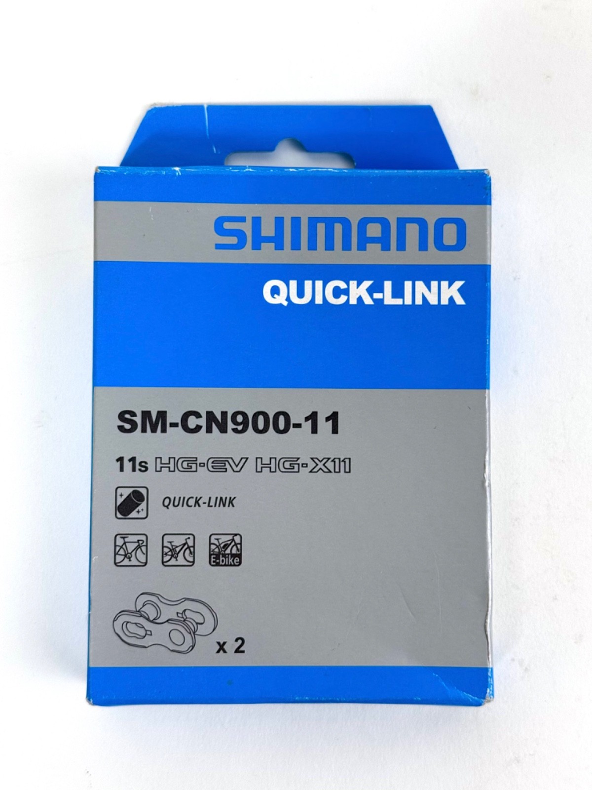 2X New Shimano SM-CN900 11-Speed Chain Quick Link Package of 2 Mountain Bike MTB