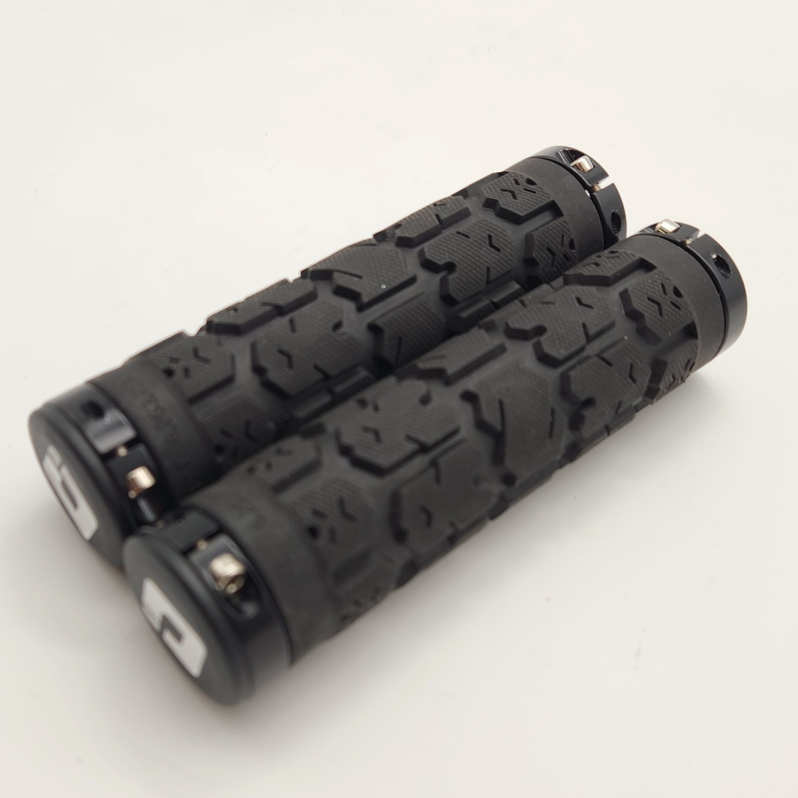 ODI Rogue Double Lock-On Bicycle Grips 130mm Black NO PACKAGE
