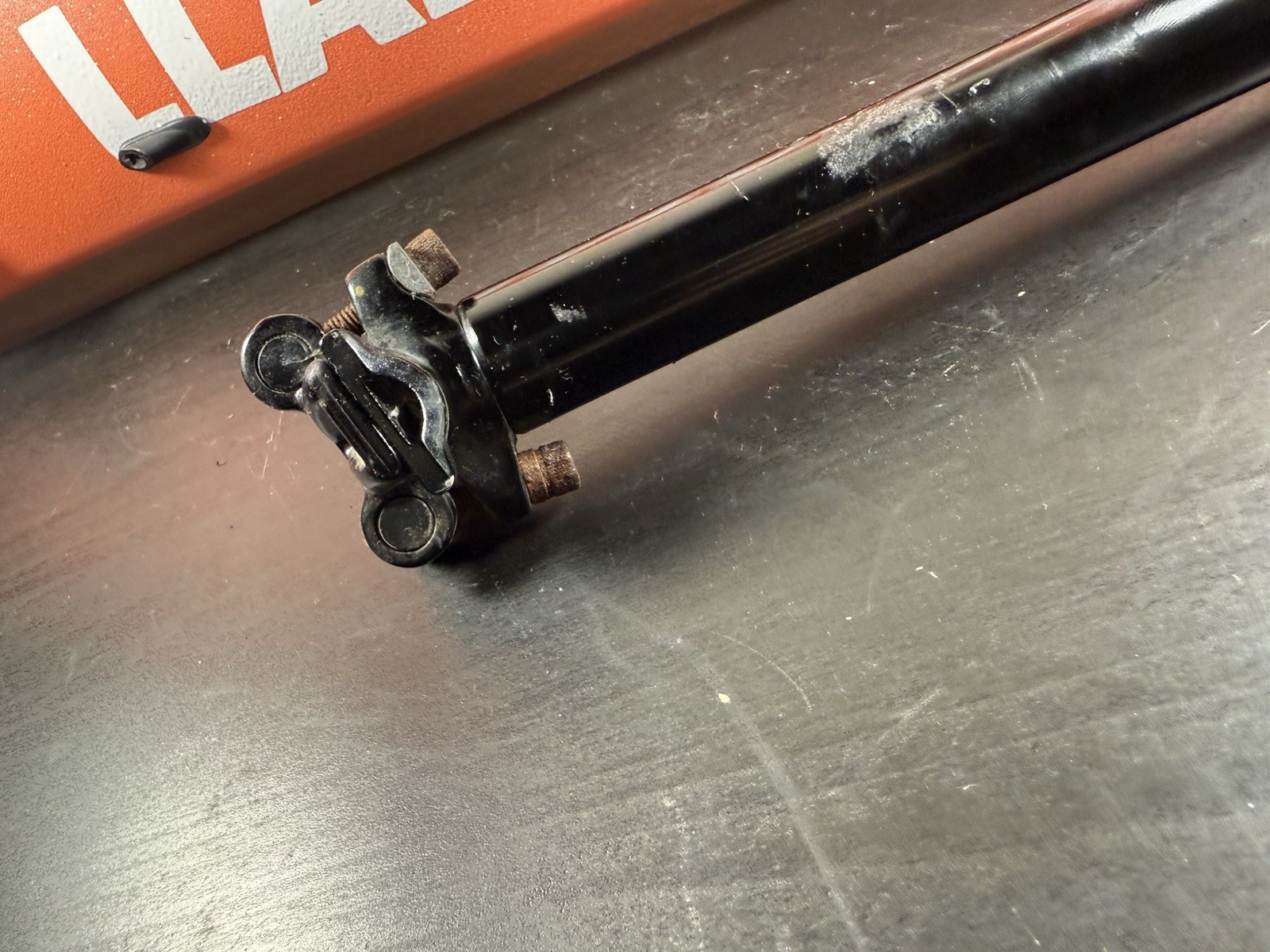 Long 27.2 Mountain Road Bike Seatpost Black Aluminum 15 Inches #5