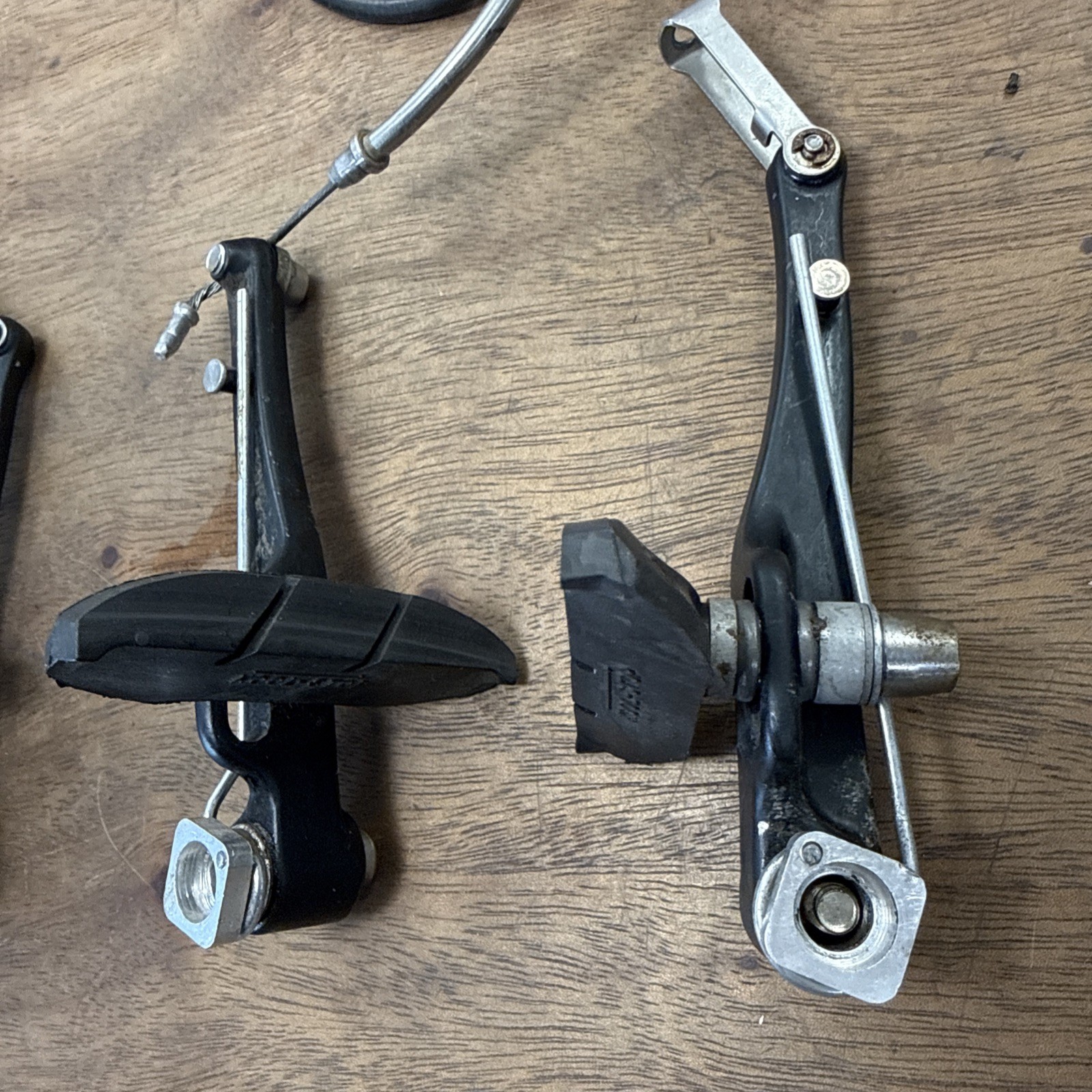Avid Single Digit 1D V-Brake Set Front & Rear Brakeset Black Ritchey Logic Pads