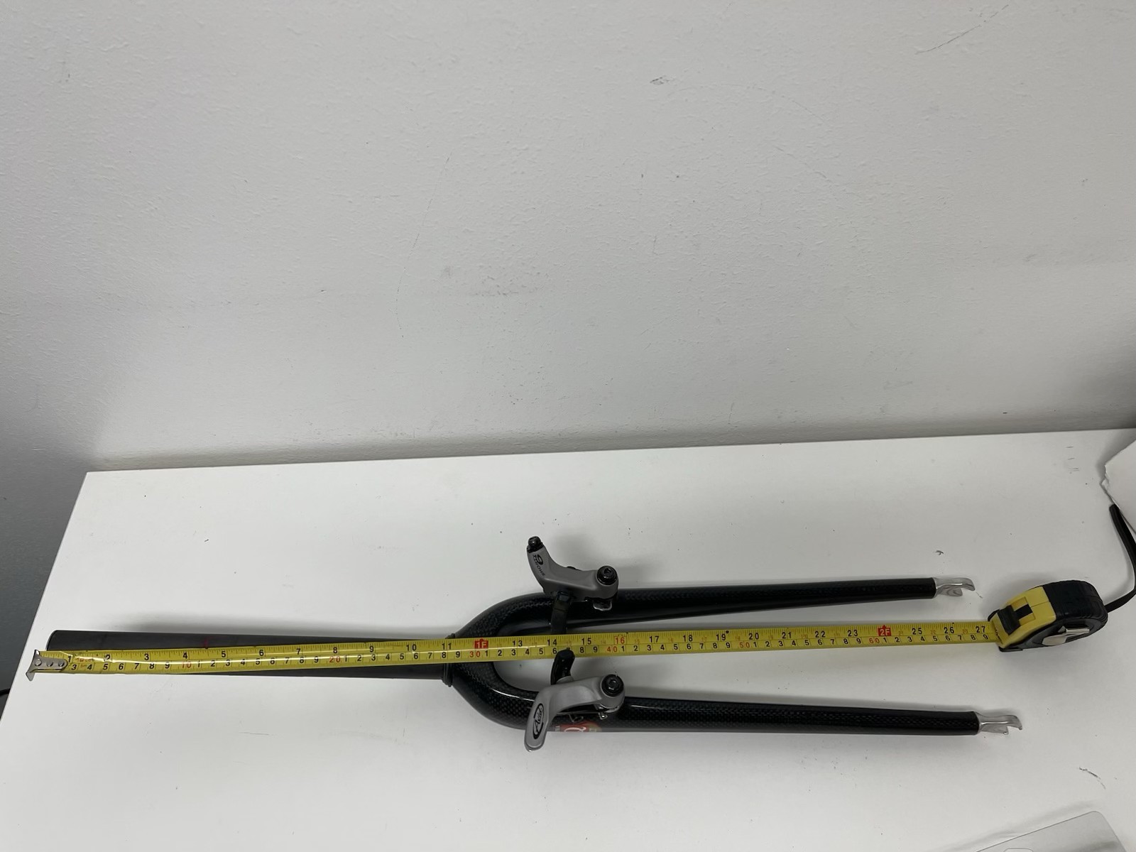 TrueTemper Alpha Q CX Carbon Fork 1 1/8″ Straight 700c W Avid Shorty 6 Rim Brake