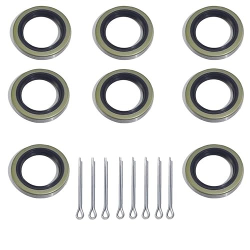 8pcs 12192TB Trailer Axle Hub Seals ID 1.249″ xOD 1.983″ xWidth 0.25″ with