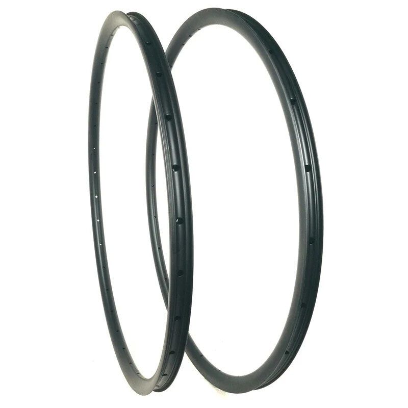 Mountain Bike 29er Hoops Asymmetry Carbon Rims 33*25mm UD Matte Glossy 2pcs