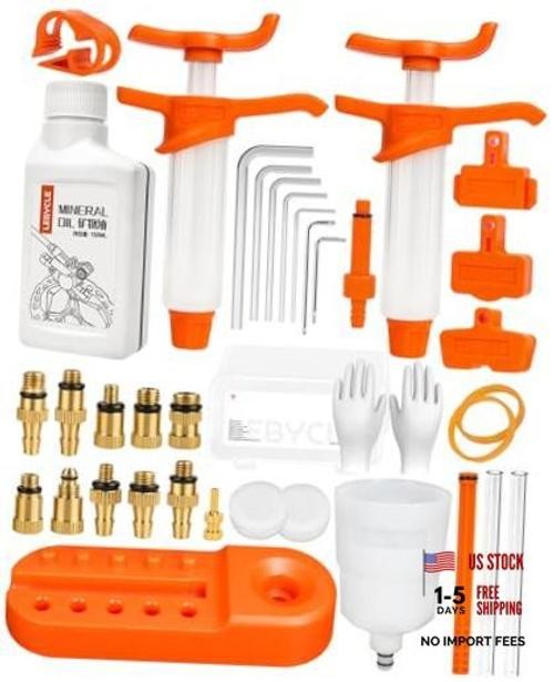 Brake Bleed Kit for Shimano, TEKTRO, TRP For Shimano with 150ml Mineral Oil
