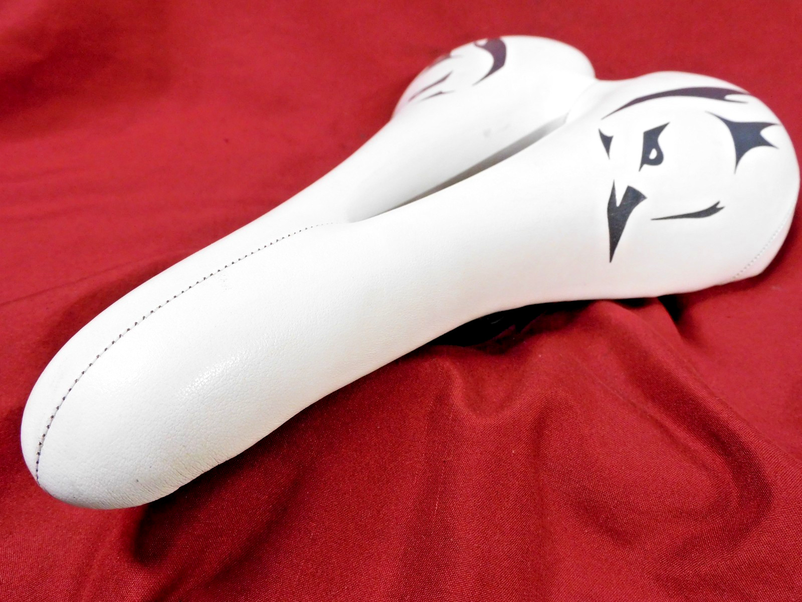 Very Nice White Terry Falcon X Women’s Saddle with Manganese Rails 240 grams
