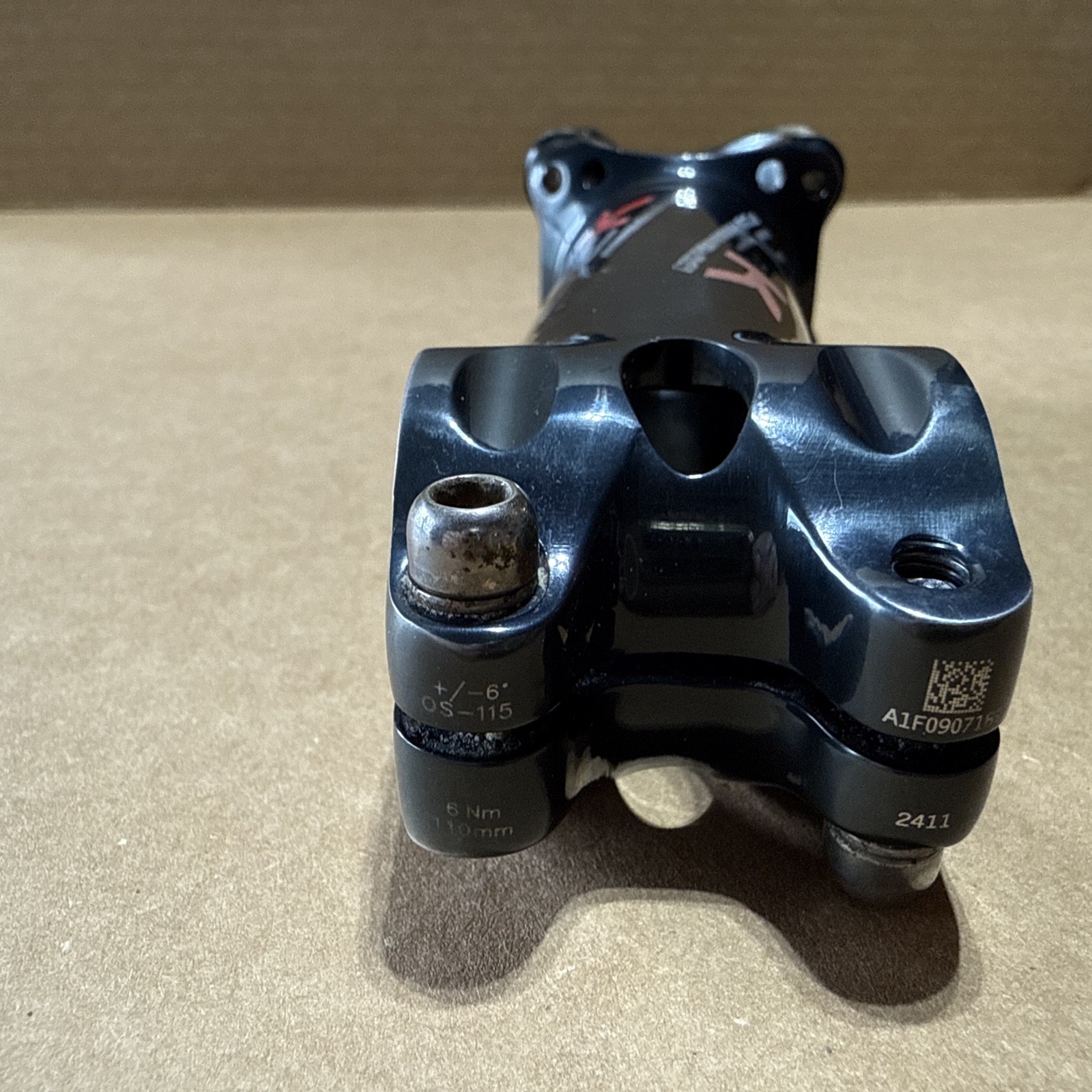 FSA SL-K Forged 115mm 31.8 1-1/8″ Bicycle Bike Stem Carbon Face Plate rys51