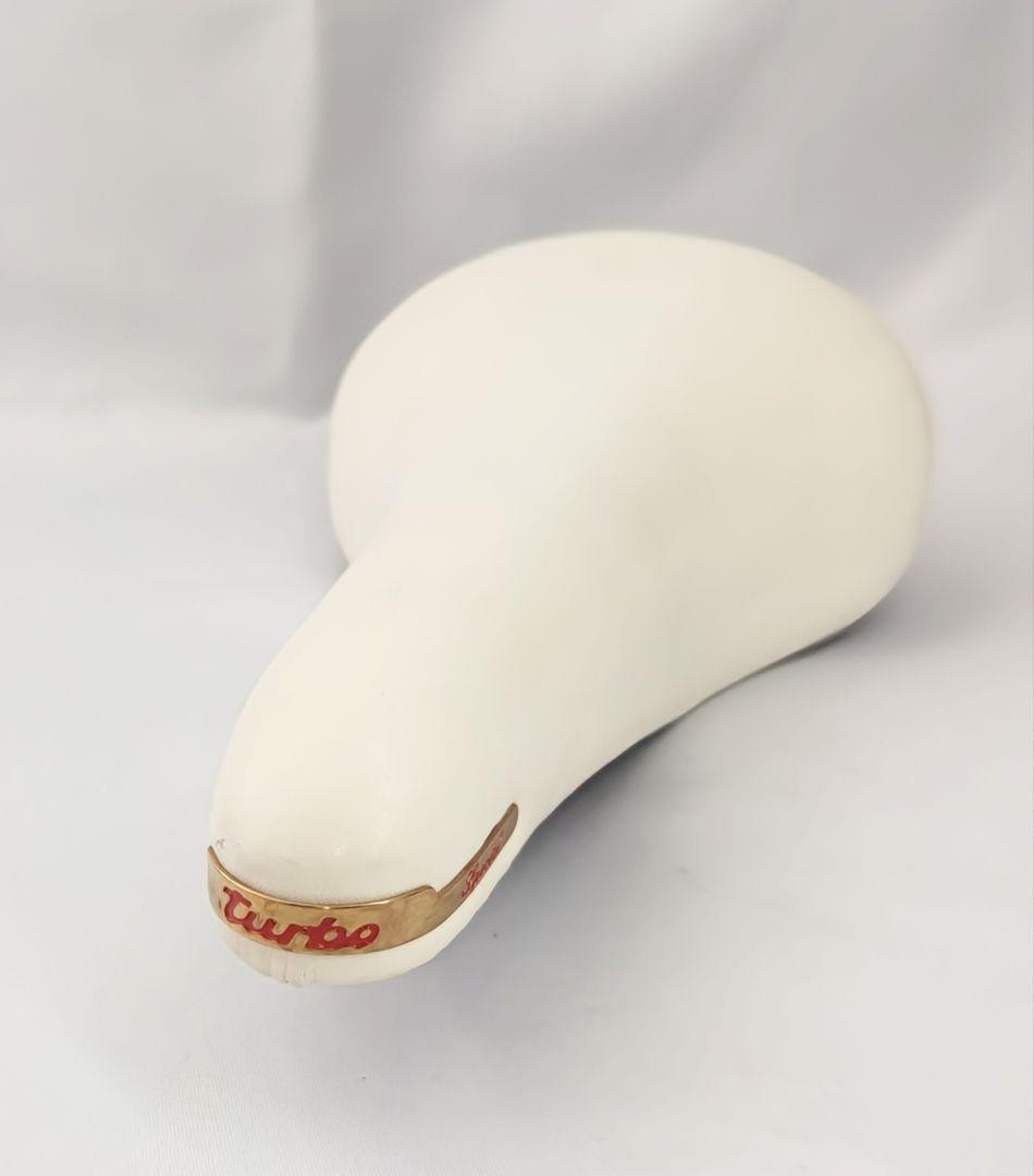 Serra Italia Turbo Special Saddle Vintage Natural Leather 270mm 368g