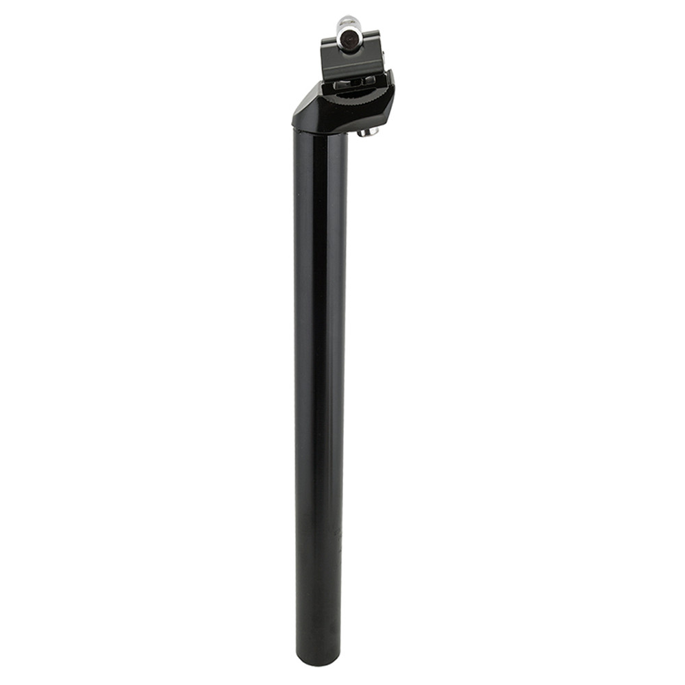 Sunlite Bicycle Classic Alloy Seatpost 28.6mm x 350mm Black 25mm Setback