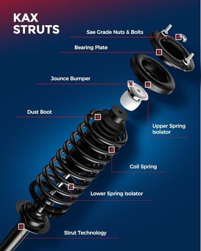 Front Struts Fit for Dakota RWD 2005 2006 2007 2008 2009 3.7L, 271100 271100
