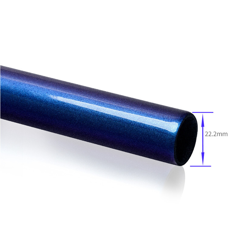 Blue Purple Carbon Handlebar Mountain Bicycle Flat Bar Rise Bar 31.8*600-760mm