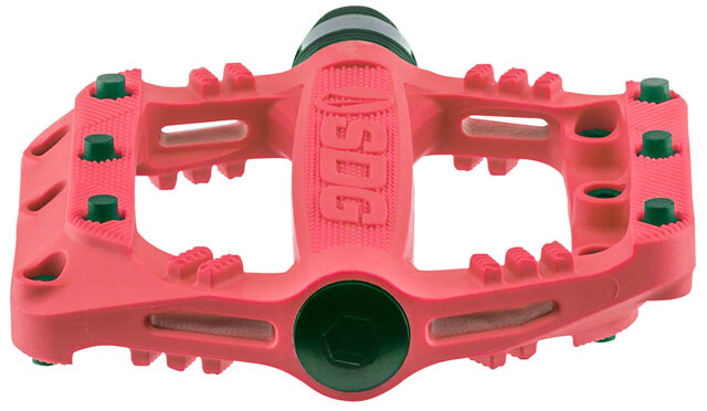 SDG Slater Kids Pedals – Platform, Composite/Plastic, 9/16″, Red