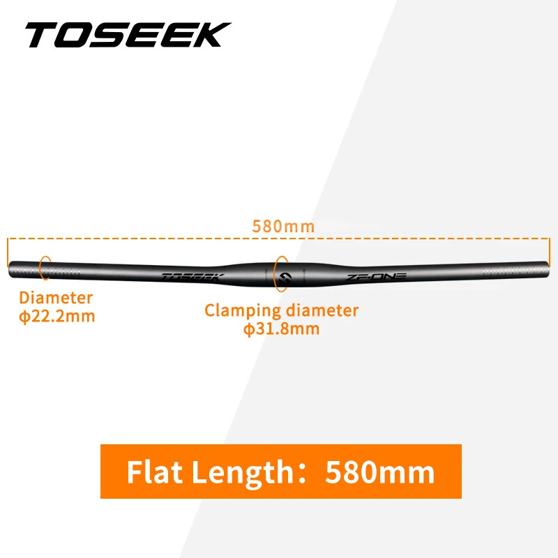 Full Carbon Fiber MTB Bicycle Handlebar 31.8mm Bicycle Parts 580mm – 760mm
