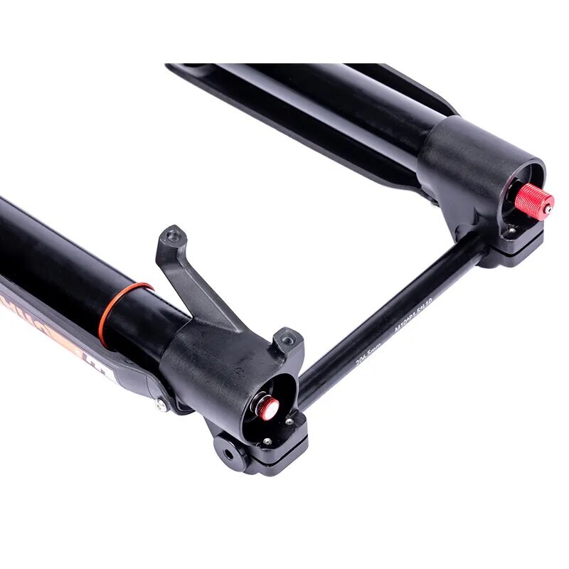 20/26*5.0 Inch Inverted Air Suspension Fork Thru Axle 15*150mm Snow E-bike Fork