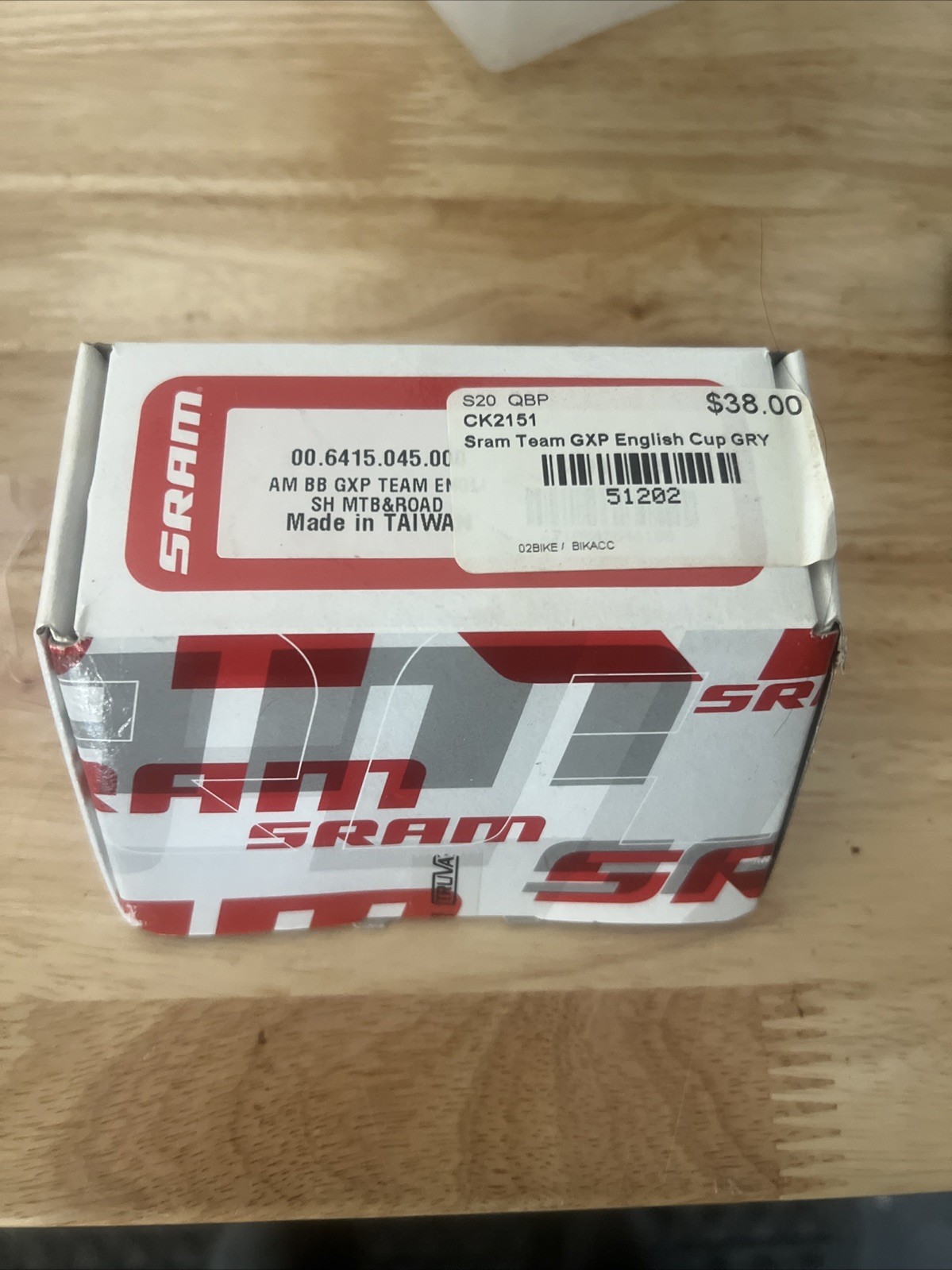 SRAM TRUVATIV TEAM GXP ENGLISH BOTTOM BRACKET CUPSET 68/73mm BB CUPS ROAD / MTB