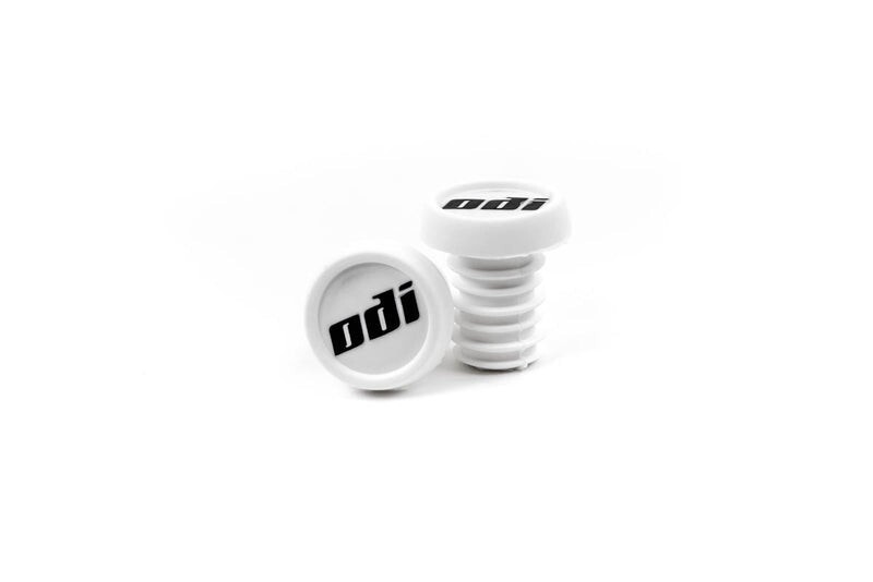 ODI Nylon Push In Style BMX Handlebar Ends – THUG PLUGS – Bar Ends – PAIR -WHITE