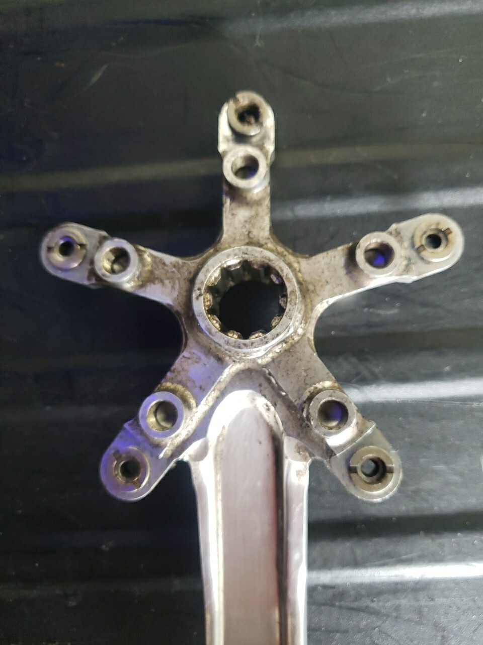 «right» Racefac Forged Crank Arm, With Bolts, 170mm , BCD 110/74mm.