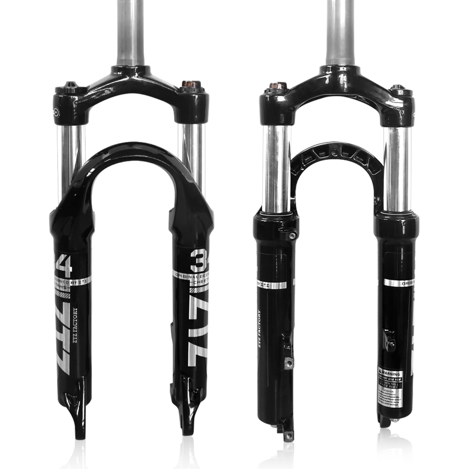 ZTZ 20 inch Folding Bike Suspension Fork-80mm Travel, 100mm Spacing Hub, 9mm …