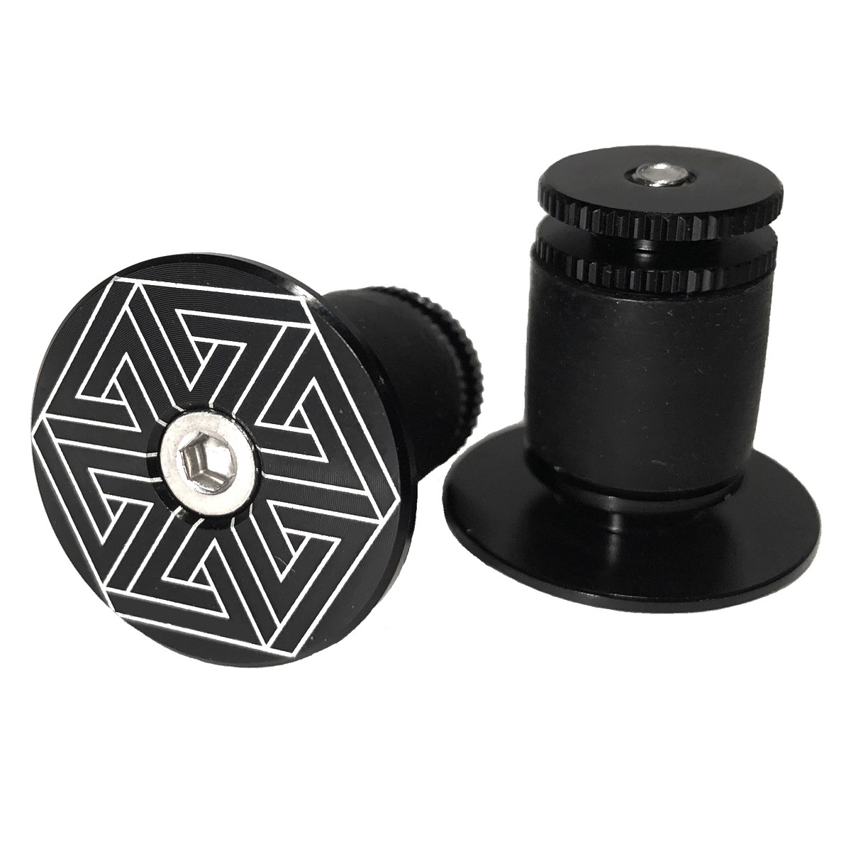 Bicycle Handlebar End Caps Handlebar Plugs for Mountain Bike Road Bike MTB BMX