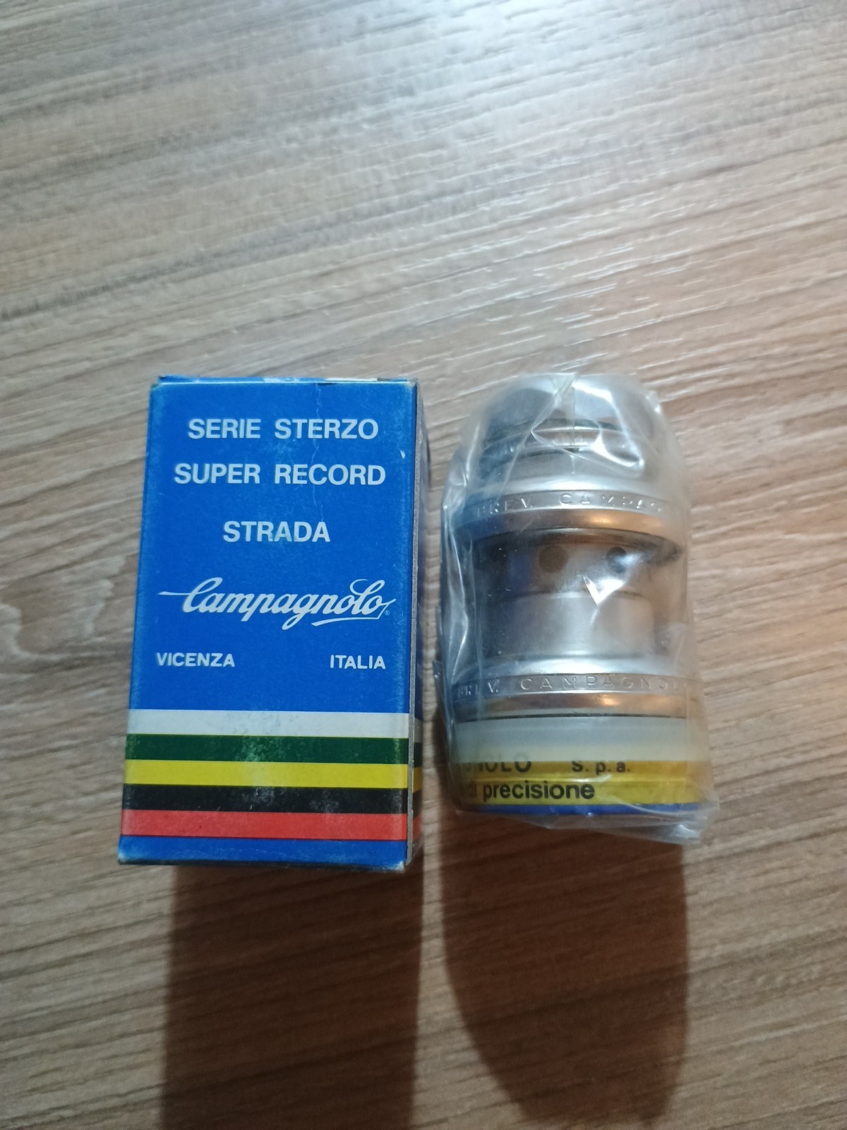Nos Nib Campagnolo Super Record Headset 1′ Ita Steering Series New 25.4*24F