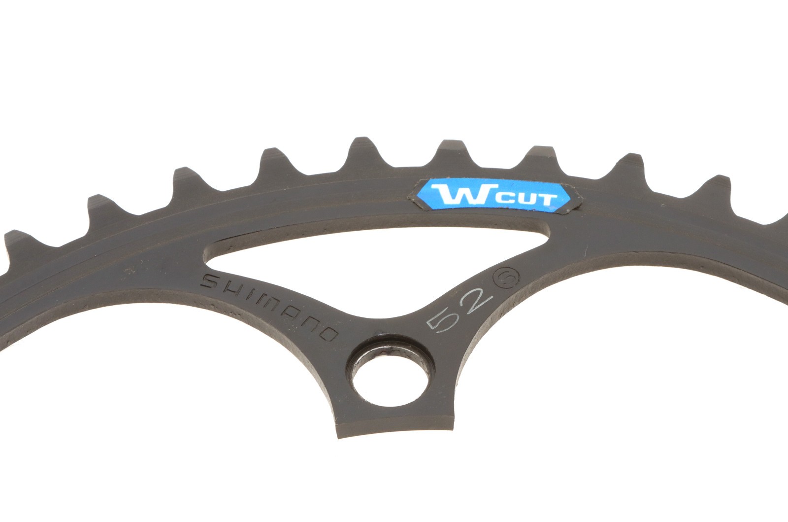 Shimano Dura-Ace EX Black W Cut Road Chainring 52T S 130BCD 6 SPD 5 Bolt NOS