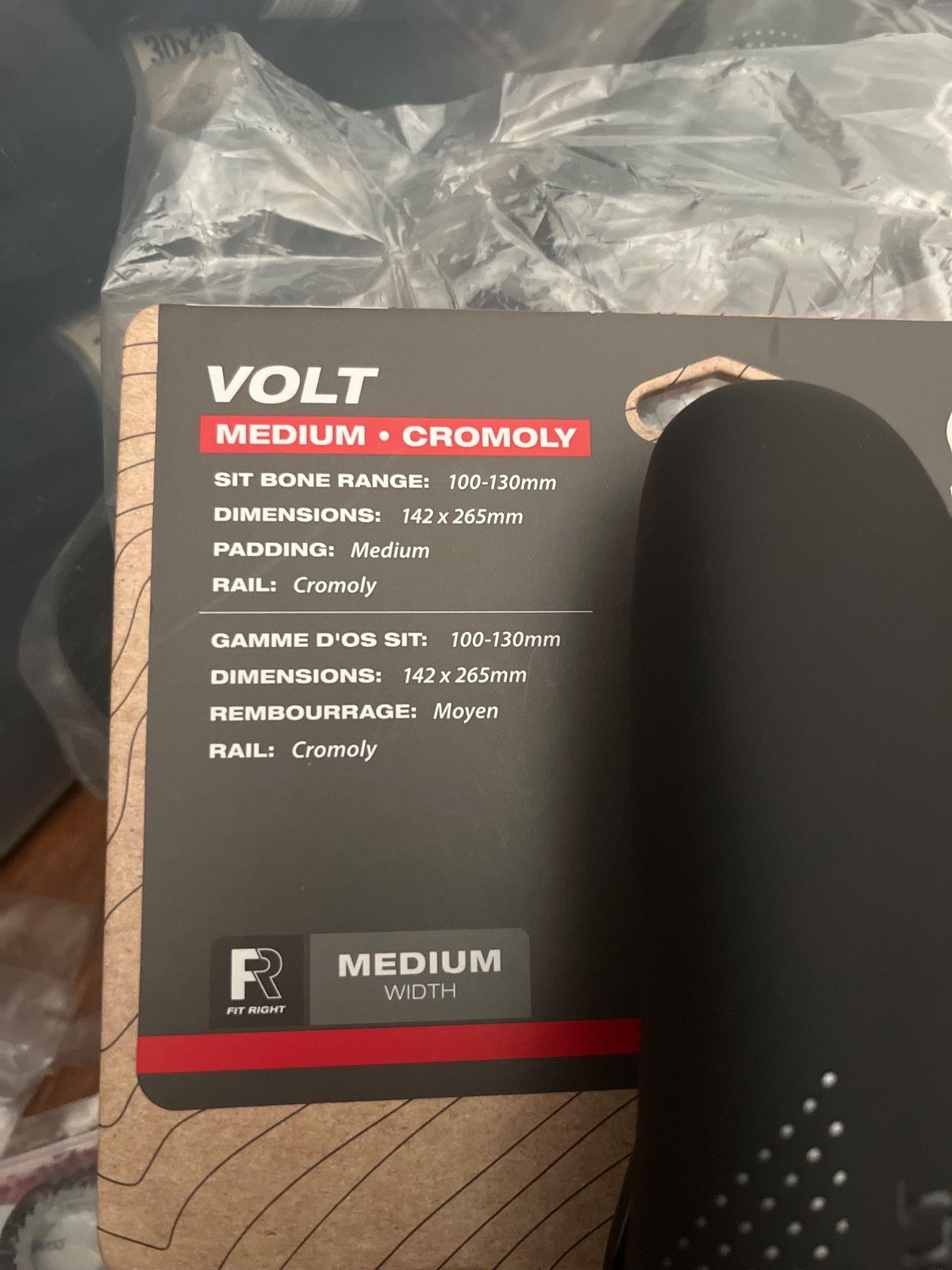 WTB Volt Saddle – Chromoly Medium bone range 100-130