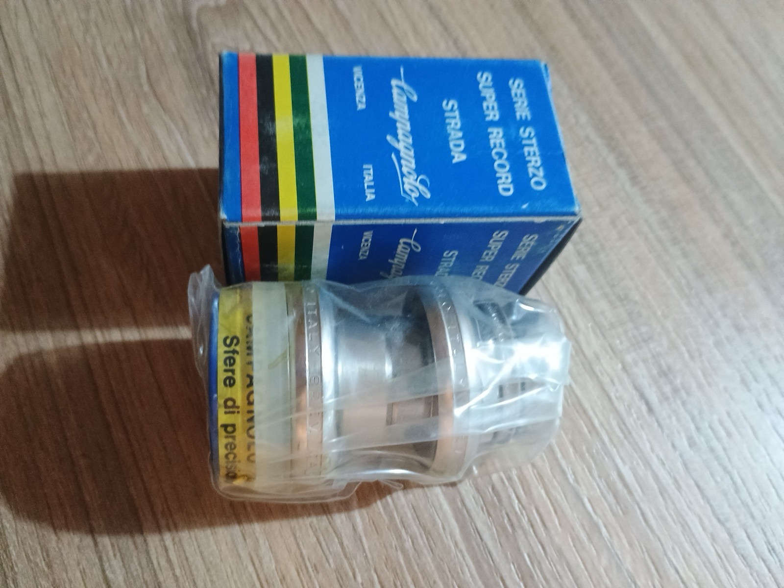 Nos Nib Campagnolo Super Record Headset 1′ Ita Steering Series New 25.4*24F