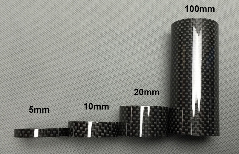 TOSEEK 3K Full Carbon Headset Spacers 1-1/8″ Bike Spacer Steerer Washers 5~200mm