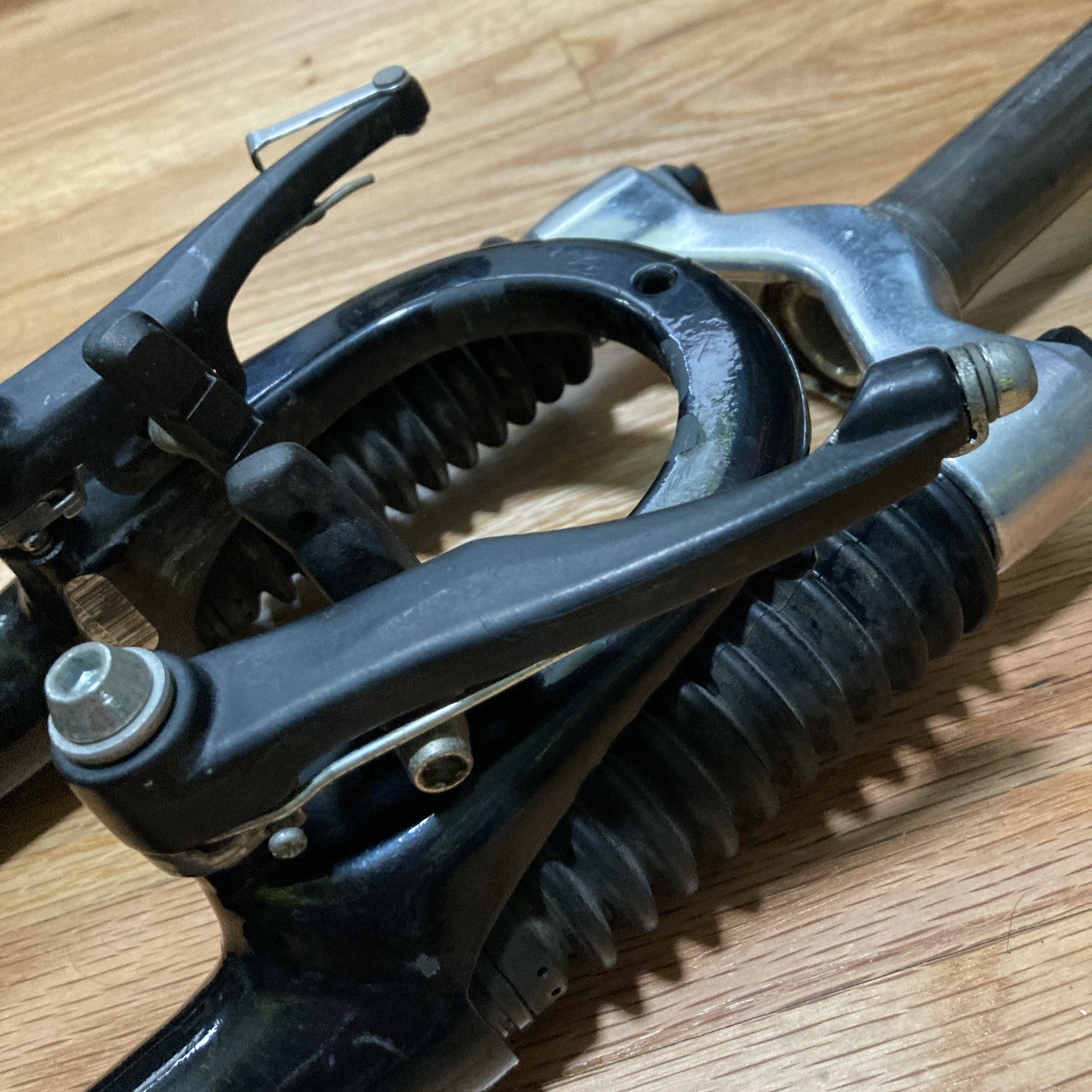 Vintage ROCK SHOX JETT T2 Mountain Bike Suspension Fork 11/8″ TL 63mm PRE OWNED