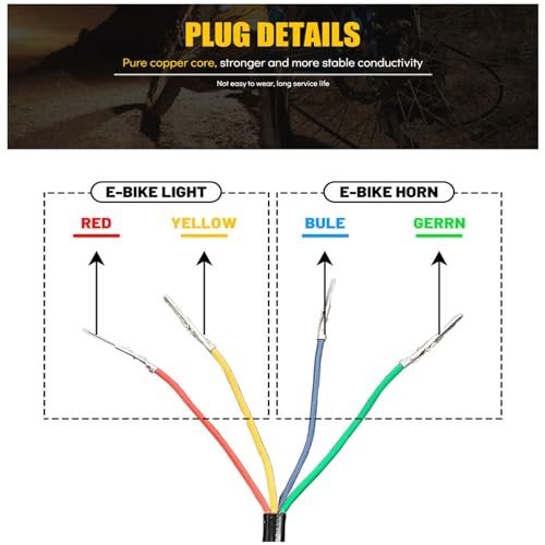 Universal Ebike Light and Horn Switch Turn Signal Switch 3 3-in-1 switch DK336