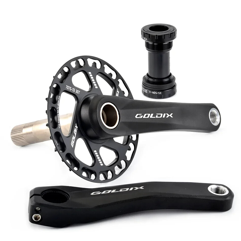 110mm/127mm/140mm/150mm/155mm/160mm Children’s Bicycle Crank Arm 7-12S Crankset