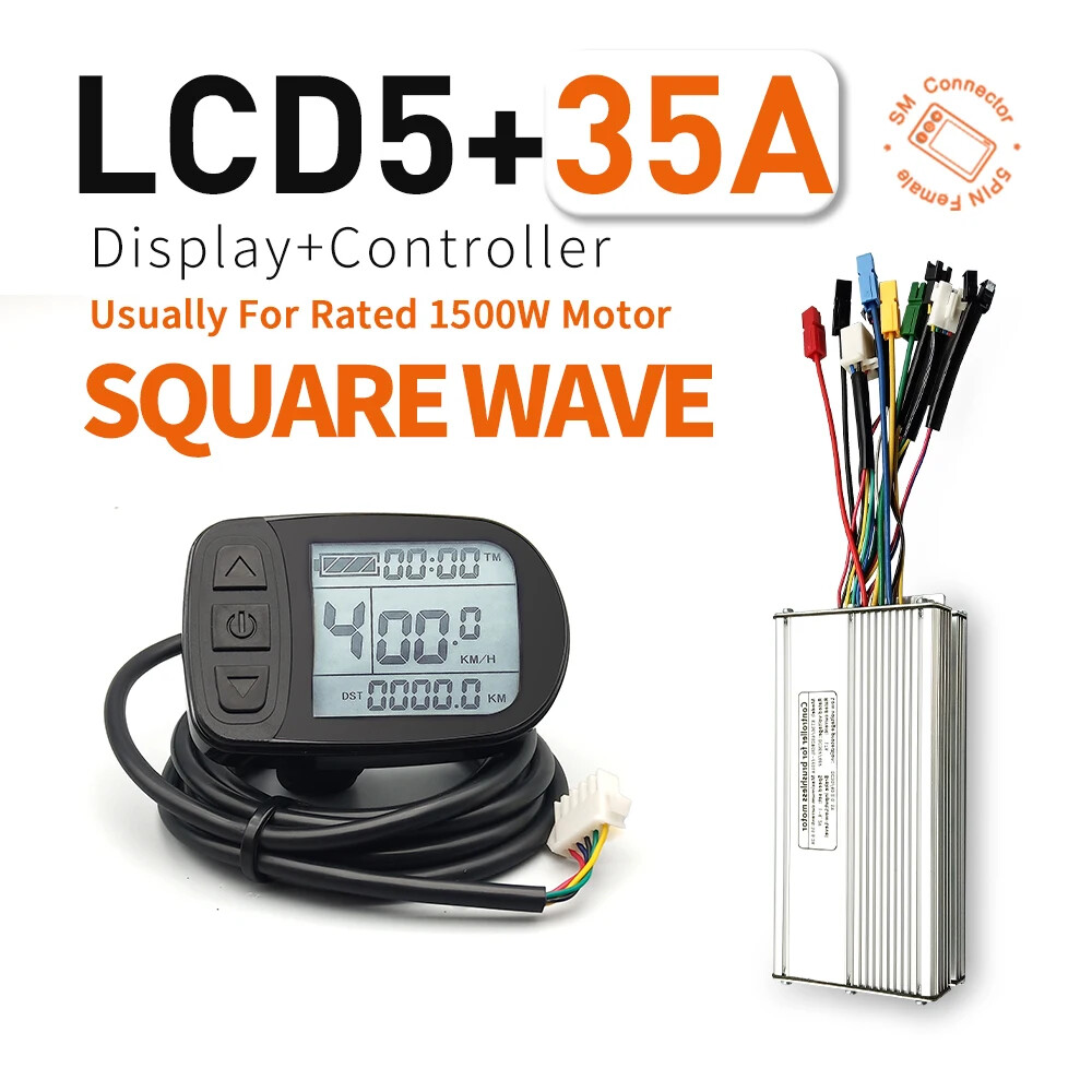 KT Electric Bike 30A 35A 50A 1000W 1500W 3000W Controller 36V/48V LCD Display