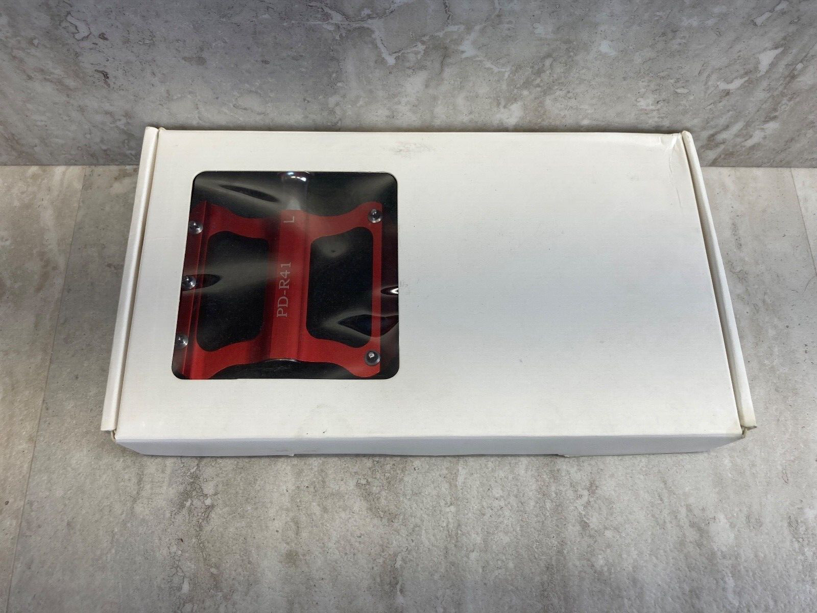 Bicycle Pedals – Aluminum – Red – New/Open Box Promend # TD-R41