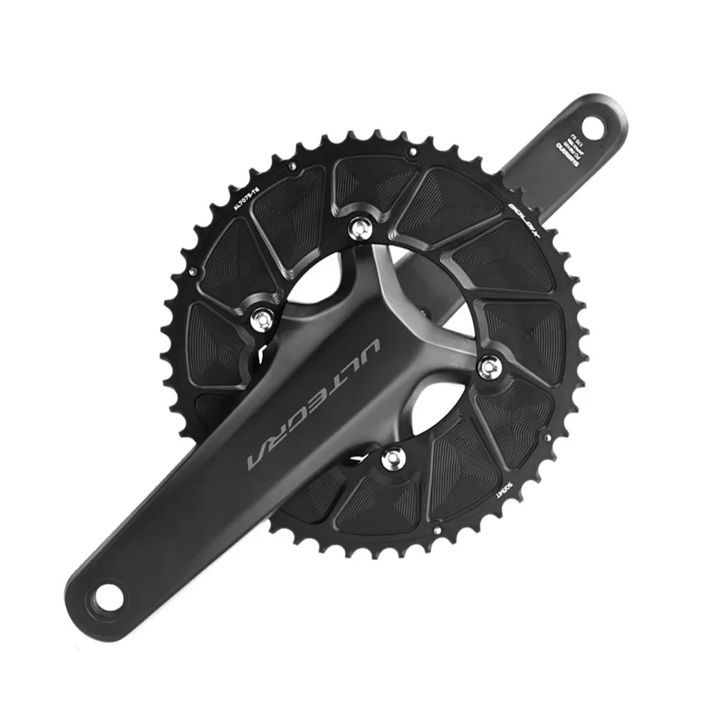 110BCD 2X Double Chainring AERO Sprocket for 11Speed 12Speed 4 BOLT Chainring