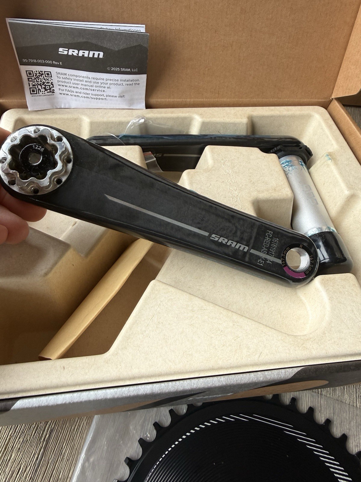 NEW SRAM Red AXS E1 12-Speed Electronic Groupset, NEW IN BOXES, 167.5mm, 10-28
