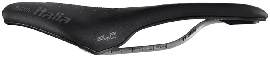 Selle Italia Max SLR Boost Gel Superflow Bicycle Saddle with Titanium Rails for