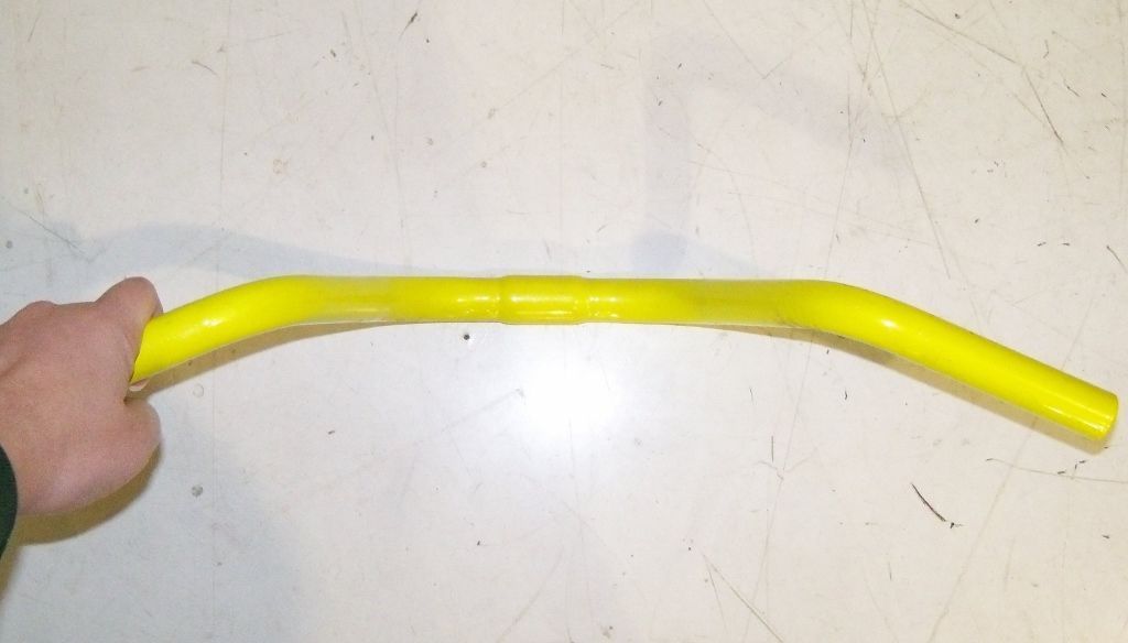 PEARL YELLOW BMX BICYCLE HANDLEBAR PART 390