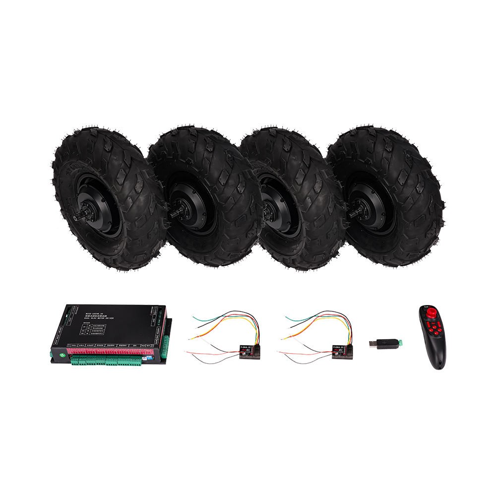 14.5 Inch Four Drive 48V 350W 200N.m Hub Motor Wireless Remote Control Kit
