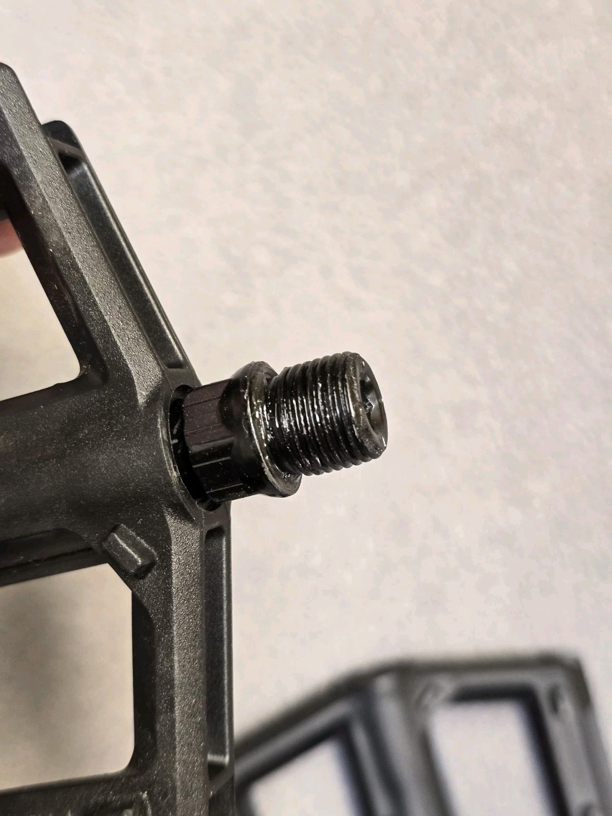 Bicycle Pedals Black Plastic Resin FP868ZU With Reflectors 9/16 Threaded