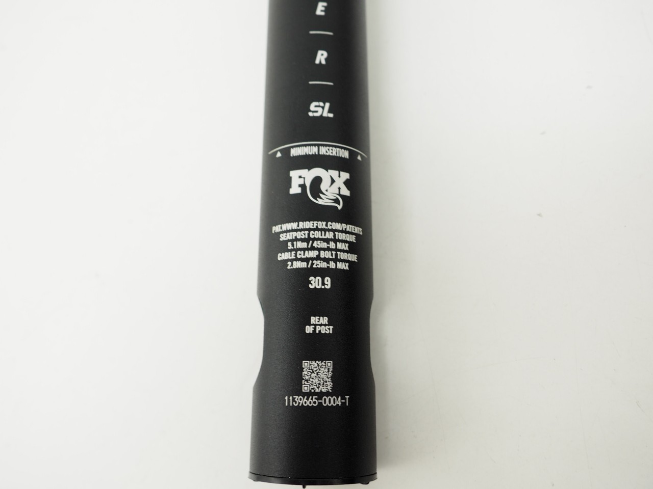 NEW! 2024 Fox Factory Transfer SL 30.9x355mm 75mm Dropper Seatpost Kashima