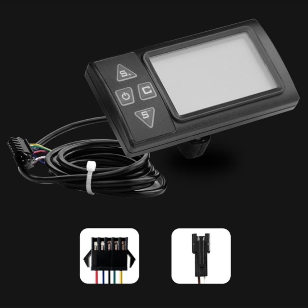 For 40A 1500W 2000W E Bikes 36V 48V 52V Brushless Controller With LCD Display