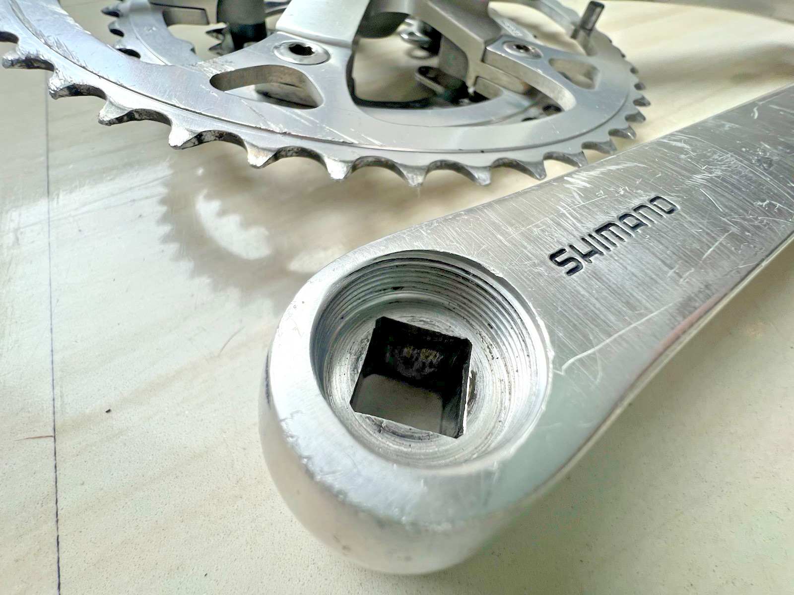Shimano Deore XT FC-M730 Crankset 170mm Triple 3x MTB