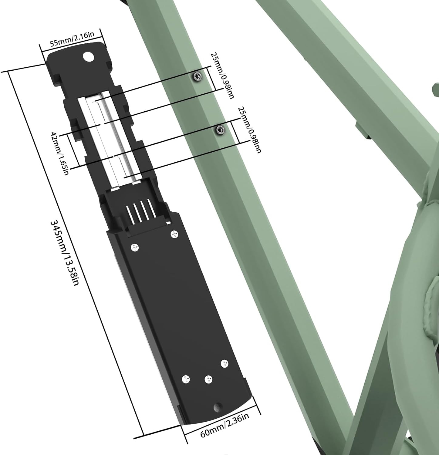 Ebike Battery Base Bottom Holder for Hailong Electric Bike Battery Mounting Plat