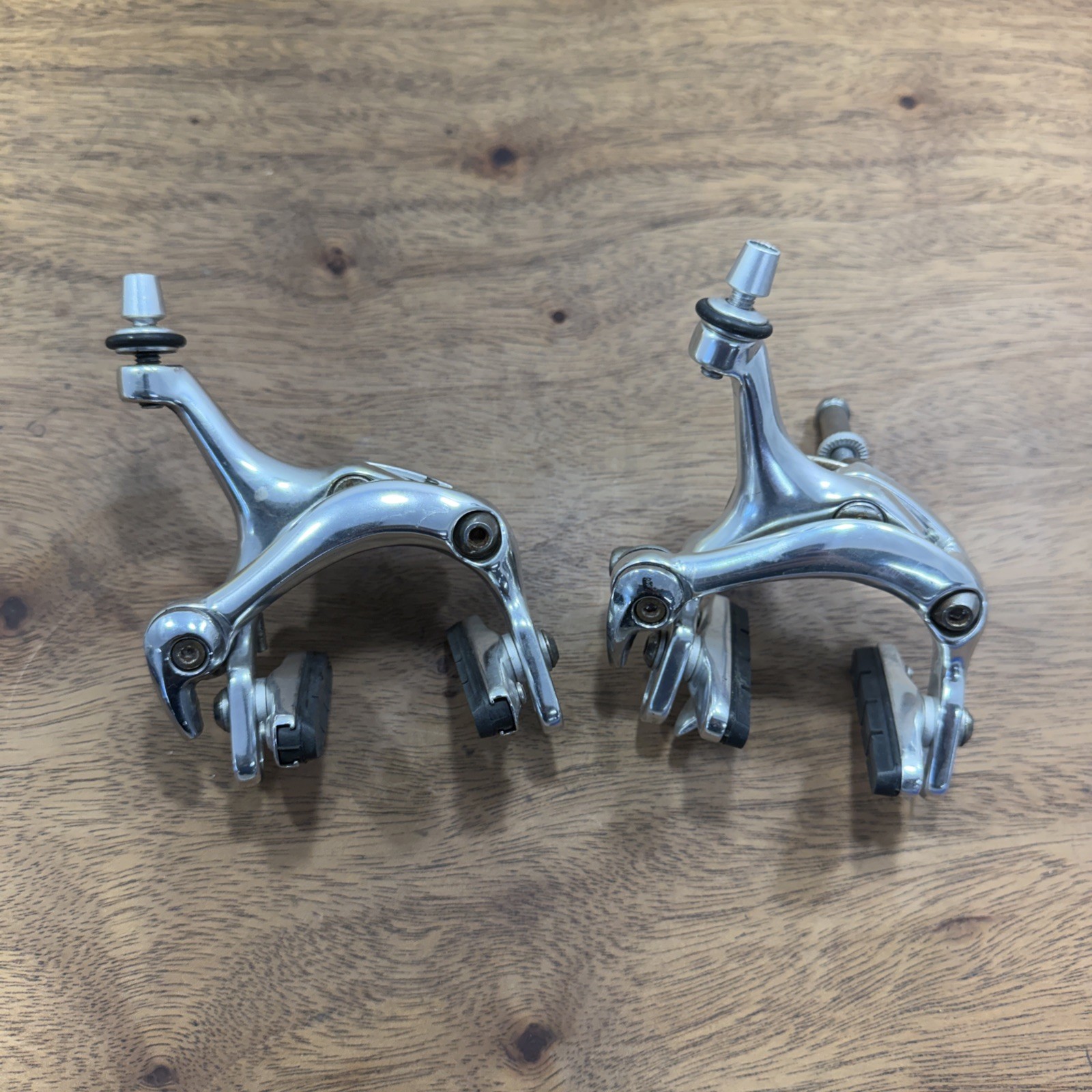 TEKTRO 521A Dual Pivot Road Bike Brake Caliper Set Silver
